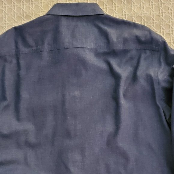 Beautiful Joseph Abboud Dress/Casual Shirt XL - Super Comfort Fabric - Picture 2 of 3